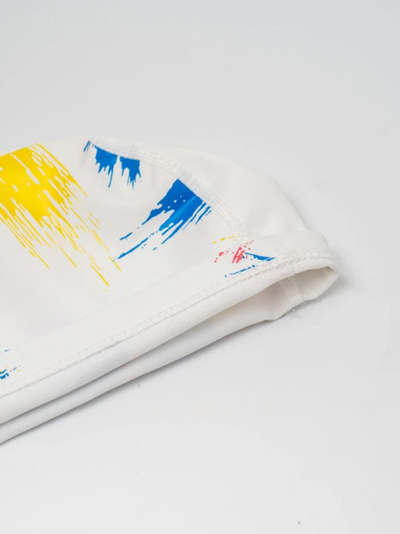 Изображение товара Шапочка для плавания FitSmile B950 / 32772 (белый разводами)