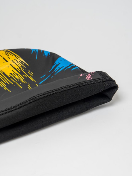 Изображение товара Шапочка для плавания FitSmile B950 / 32773 (черный разводами)