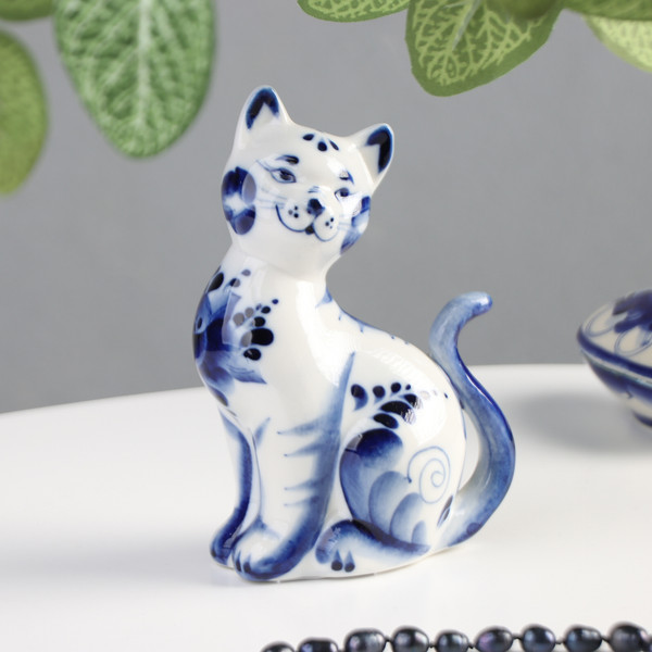 Изображение товара Статуэтка Sima-Land Кошка Улыбка 3536128