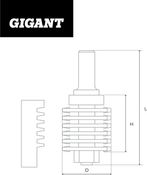 Изображение товара Фреза Gigant GC-0030