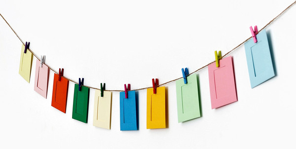 Изображение товара Набор рамок Sima-Land На прищепках Цветные моменты 2537447 (10шт)