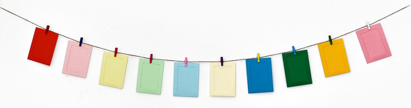 Изображение товара Набор рамок Sima-Land На прищепках Цветные моменты-мега 2537450 (10шт)