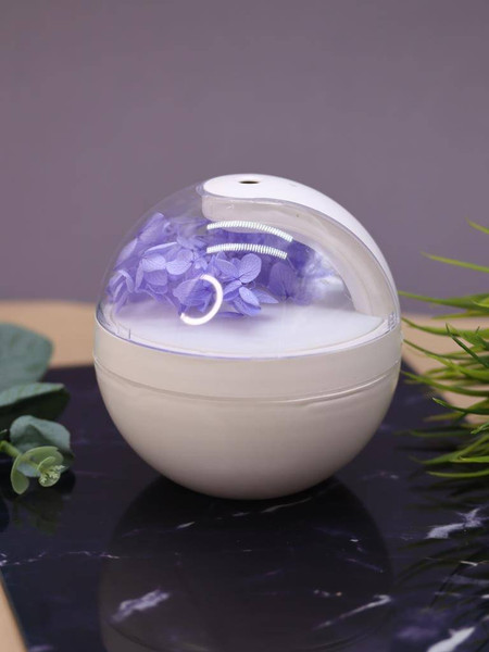 Изображение товара Ультразвуковой увлажнитель воздуха ILikeGift Цветок / 139P-014 (фиолетовый)