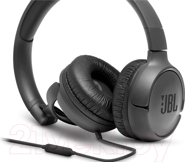 Изображение товара Наушники-гарнитура JBL Tune 500 / T500BLK (черный)