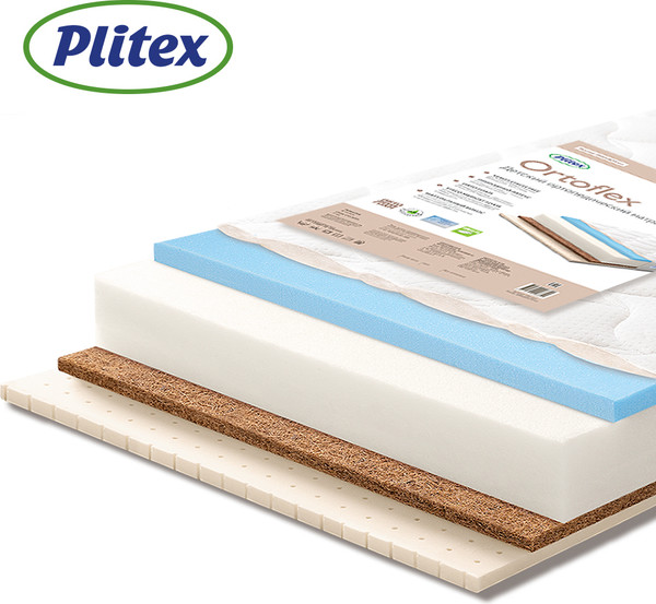 Изображение товара Детский матрас Plitex Orto Flex / ПМ-02/2