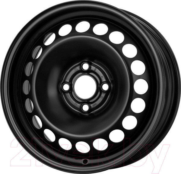 Изображение товара Штампованный диск Trebl 6515 14x5.5" 4x100мм DIA 56.6мм ET 39мм Black