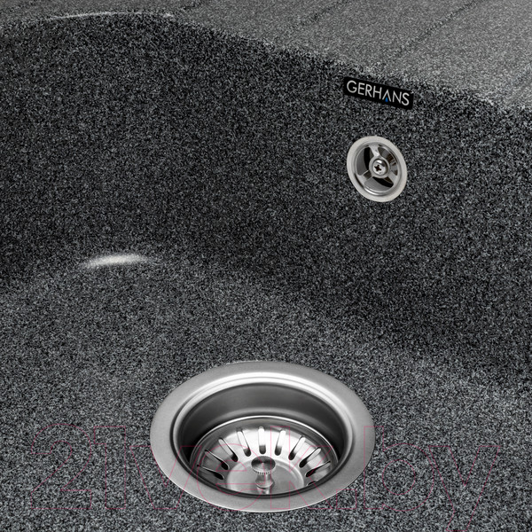 Изображение товара Мойка кухонная Gerhans B20 (графит)