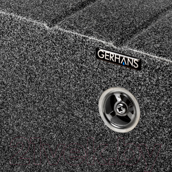 Изображение товара Мойка кухонная Gerhans B20 (графит)