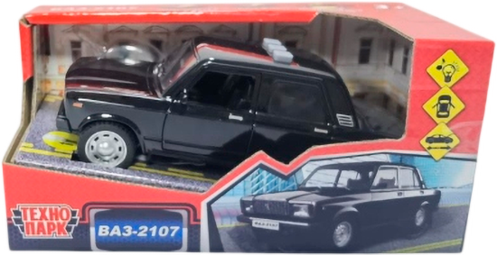 Автомобиль игрушечный Технопарк Lada 2107 / 2411A0157-R — фото 3