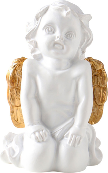 Изображение товара Статуэтка Sima-Land Белоснежный ангел с золотыми крыльями 10954754