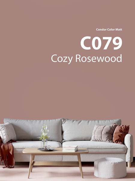 Краска CONDOR Color Matt Cozy Rosewood С079 (3.4кг) — фото 6