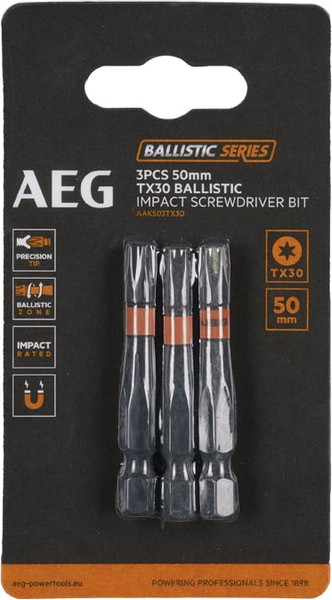 Изображение товара Набор бит AEG Powertools 4932479189 (3шт)