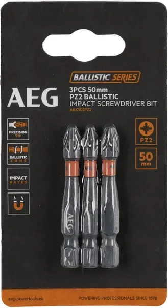 Изображение товара Набор бит AEG Powertools 4932479184 (3шт)