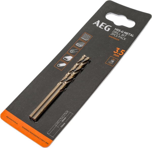 Изображение товара Набор сверл AEG Powertools 4932479307 (2шт)