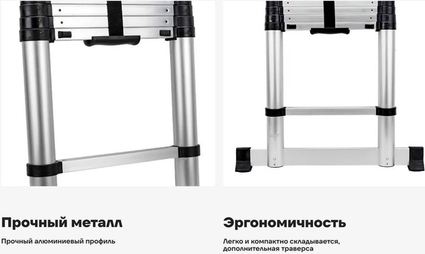 Изображение товара Телескопическая лестница Gigant LT-01 1x13