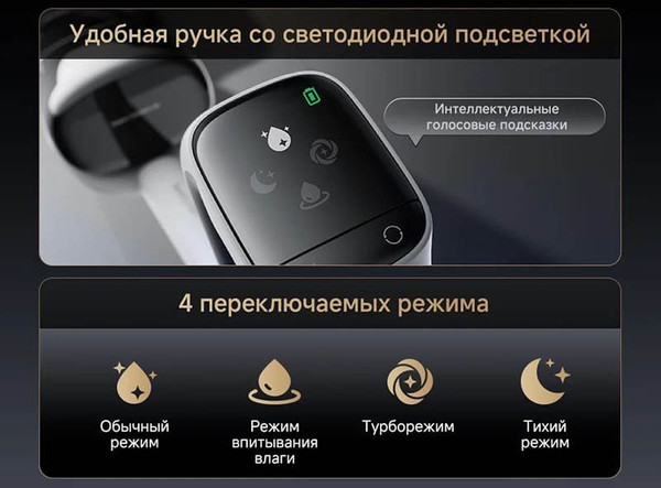 Изображение товара Вертикальный пылесос Dreame G12 Wet and Dry Vacuum / HHR32A