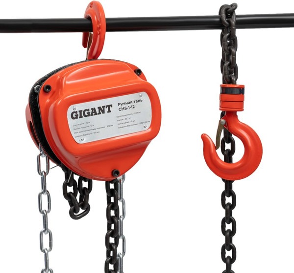 Изображение товара Таль ручная Gigant CHS-1-12