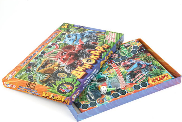 Изображение товара Настольная игра Умные игры Динокары 4630395044356