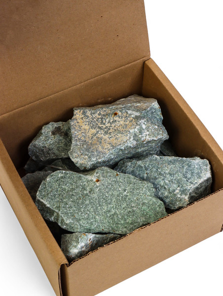 Изображение товара Камни для бани Sima-Land Жадеит 7-12см / 10445762 (10кг)