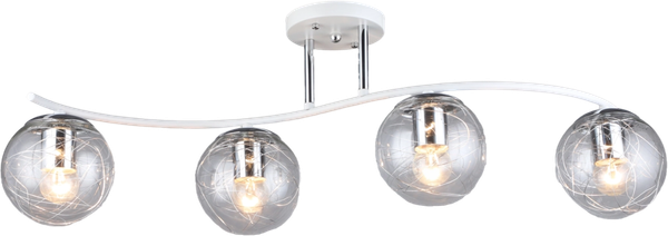 Изображение товара Потолочный светильник Mirastyle SX-N-9056/4 WT+CR