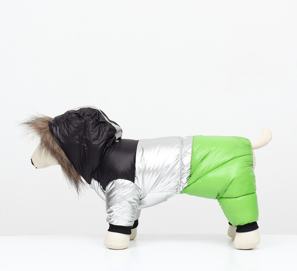 Изображение товара Комбинезон для животных Пижон Пушок / 9667249 (р.14, зеленый)