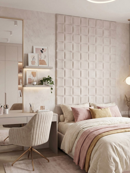 Изображение товара Панель ПВХ Самоклейкин Самоклеящаяся Велюр V-101 (60x300)