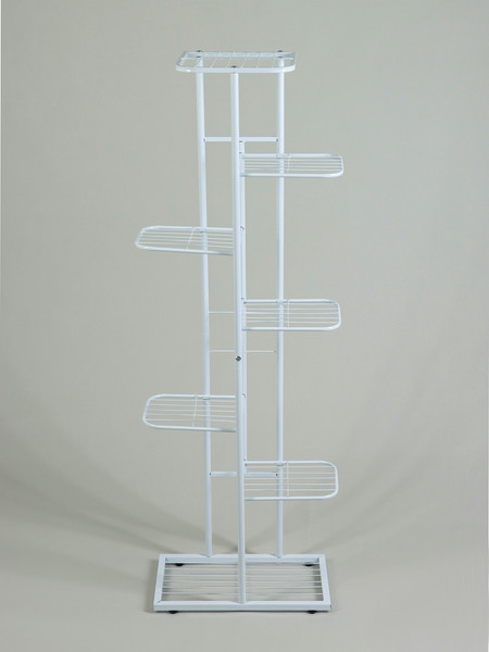 Изображение товара Стойка для цветов GREENGO 7 полок 43x22x126см 10747744 (белый)