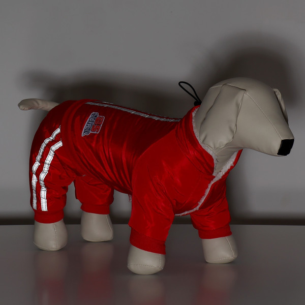 Изображение товара Комбинезон для животных Пижон Спорт / 9667205 (L, красный)