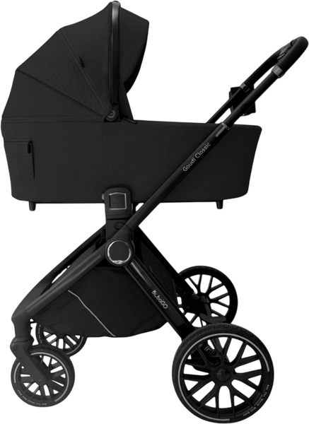 Изображение товара Детская универсальная коляска Bubago Gaudi Classic 3в1 / BG 212-3 (черный)