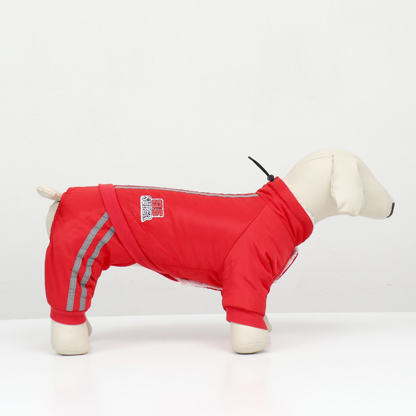Изображение товара Комбинезон для животных Пижон Спорт / 9667203 (M, красный)