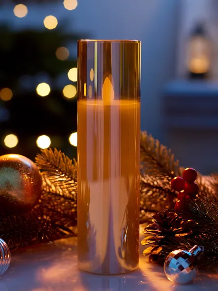 Изображение товара Электронная свеча Luazon Lighting Золотистая 10874232