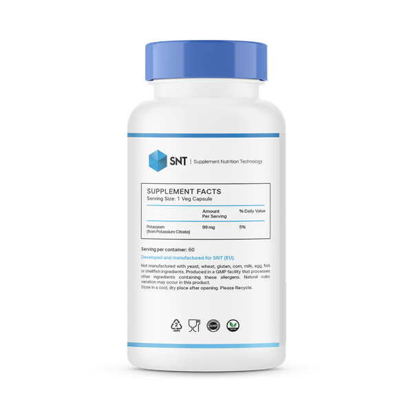 Изображение товара Минерал SNT Potassium Citrate 99мг (60 капсул)