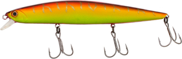 Воблер TSURIBITO Minnow 130f / 029 Matte Orange Tiger / 20515 — фото 3