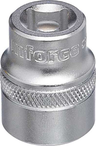Изображение товара Головка слесарная Inforce Шестигранная 3/8 DR 17мм / 11-01-470