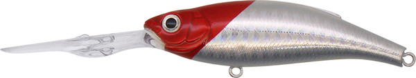 Воблер TSURIBITO Deep Shaker 75f / 061 Hight Hg. Red Head / 18177 — фото 3
