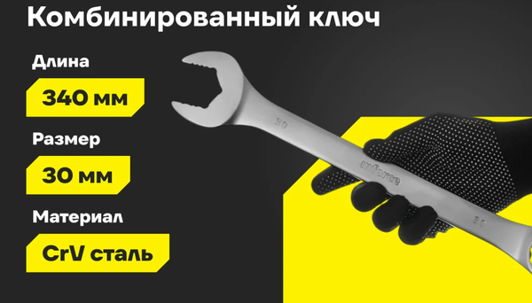 Изображение товара Гаечный ключ Inforce 06-05-28