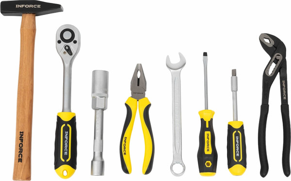 Изображение товара Универсальный набор инструментов Inforce 06-25-07 (66 предметов)