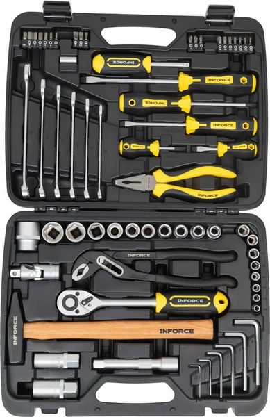 Изображение товара Универсальный набор инструментов Inforce 06-25-07 (66 предметов)