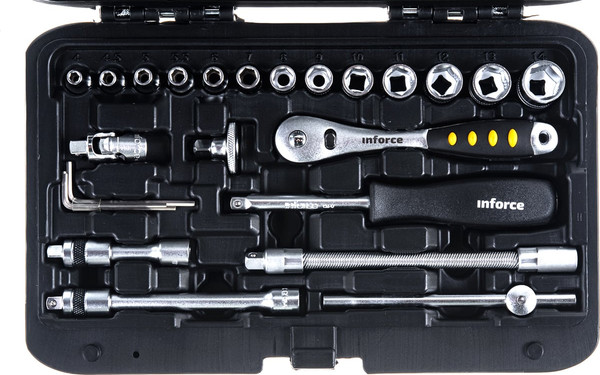Изображение товара Универсальный набор инструментов Inforce 06-07-11 (46 предметов)