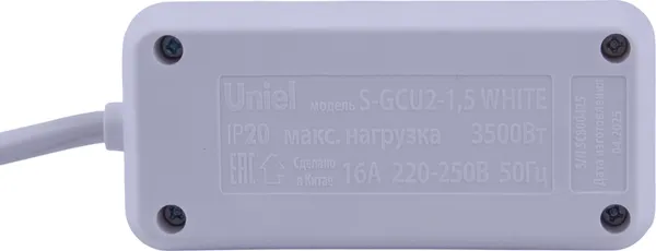 Изображение товара Удлинитель Uniel UL-00012945