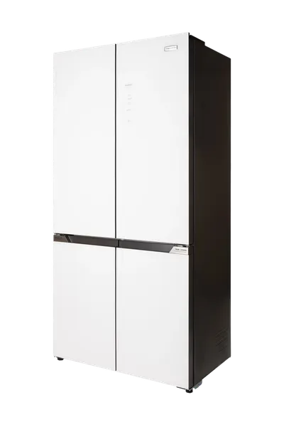 Изображение товара Холодильник с морозильником TECHNO FF4-65 (белое матовое стекло)