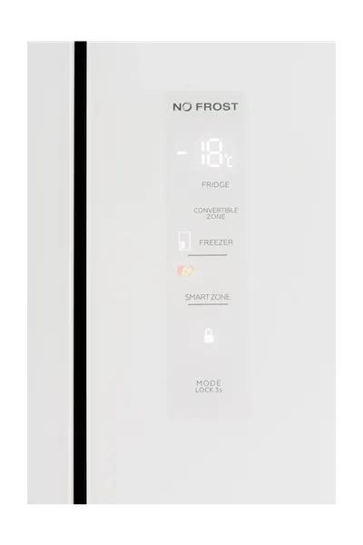 Изображение товара Холодильник с морозильником TECHNO FF4-65 (белое матовое стекло)