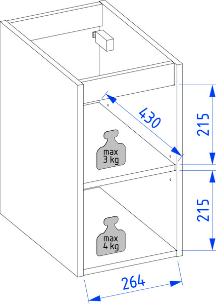 Изображение товара Тумба с умывальником Lauter Mia 40 + 21499-31 (белый глянец, со столешницей из цельного дуба Mia 70  и шкафом Навесной Mia 30)