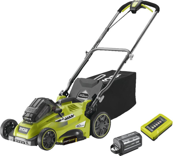 Изображение товара Газонокосилка аккумуляторная Ryobi RLM36x41H60PG  (5133005544)