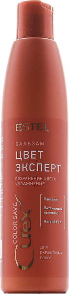 Изображение товара Бальзам для волос Estel Professional Curex Color Save поддержание цвета д/окрашен. волос (250мл)