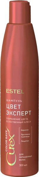 Шампунь для волос Estel Professional Curex Color Save поддержание цвета д/окрашен. волос (300мл)