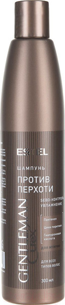 Изображение товара Шампунь для волос Estel Professional Curex Gentleman от перхоти (300мл)