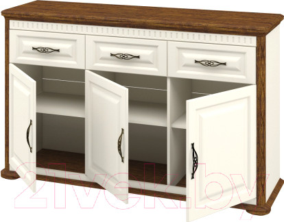 Изображение товара Тумба Мебель-Неман Марсель МН-126-15 (кремовый/дуб кантри)