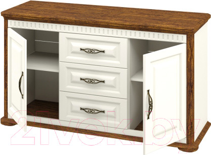 Изображение товара Тумба Мебель-Неман Марсель МН-126-16 (кремовый/дуб кантри)