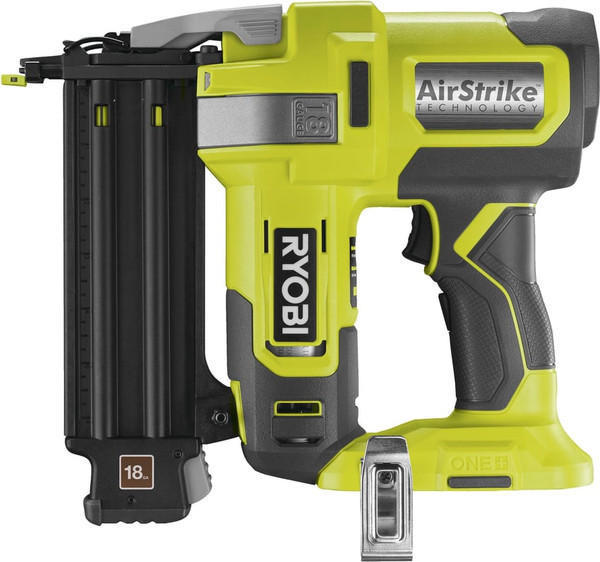 Изображение товара Аккумуляторный гвоздезабиватель Ryobi ONE+ R18GN18-0 (5133005136)